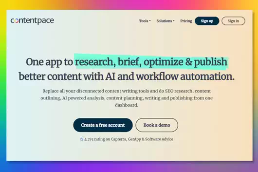 Contentpace - SEO optimization tool