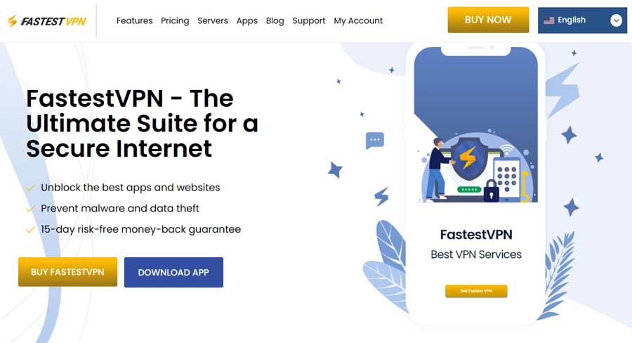 Fastest VPN Landing Page