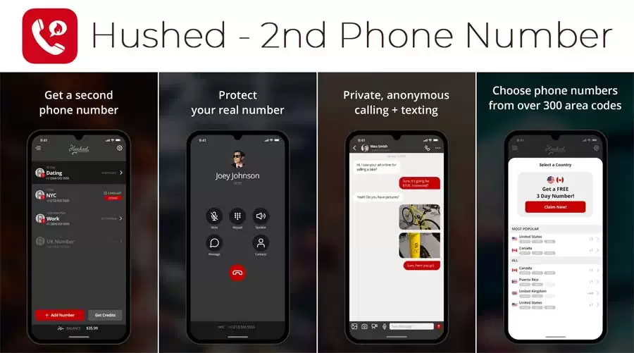 Hushed Private Phone Line Intro