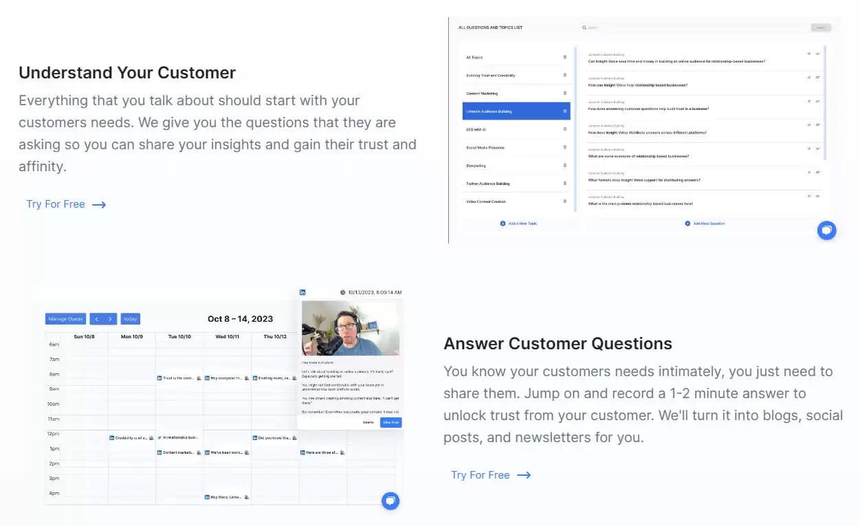 Insight Voice Features