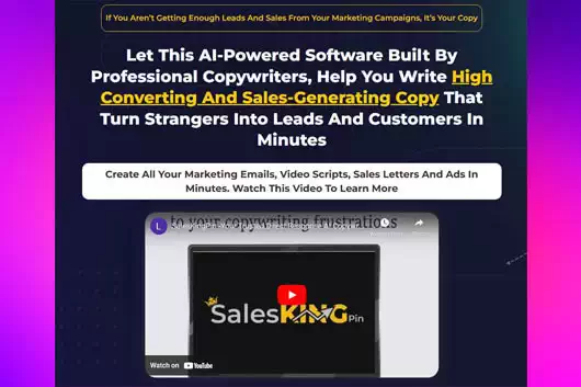 SalesKingPin Copywriting Tool